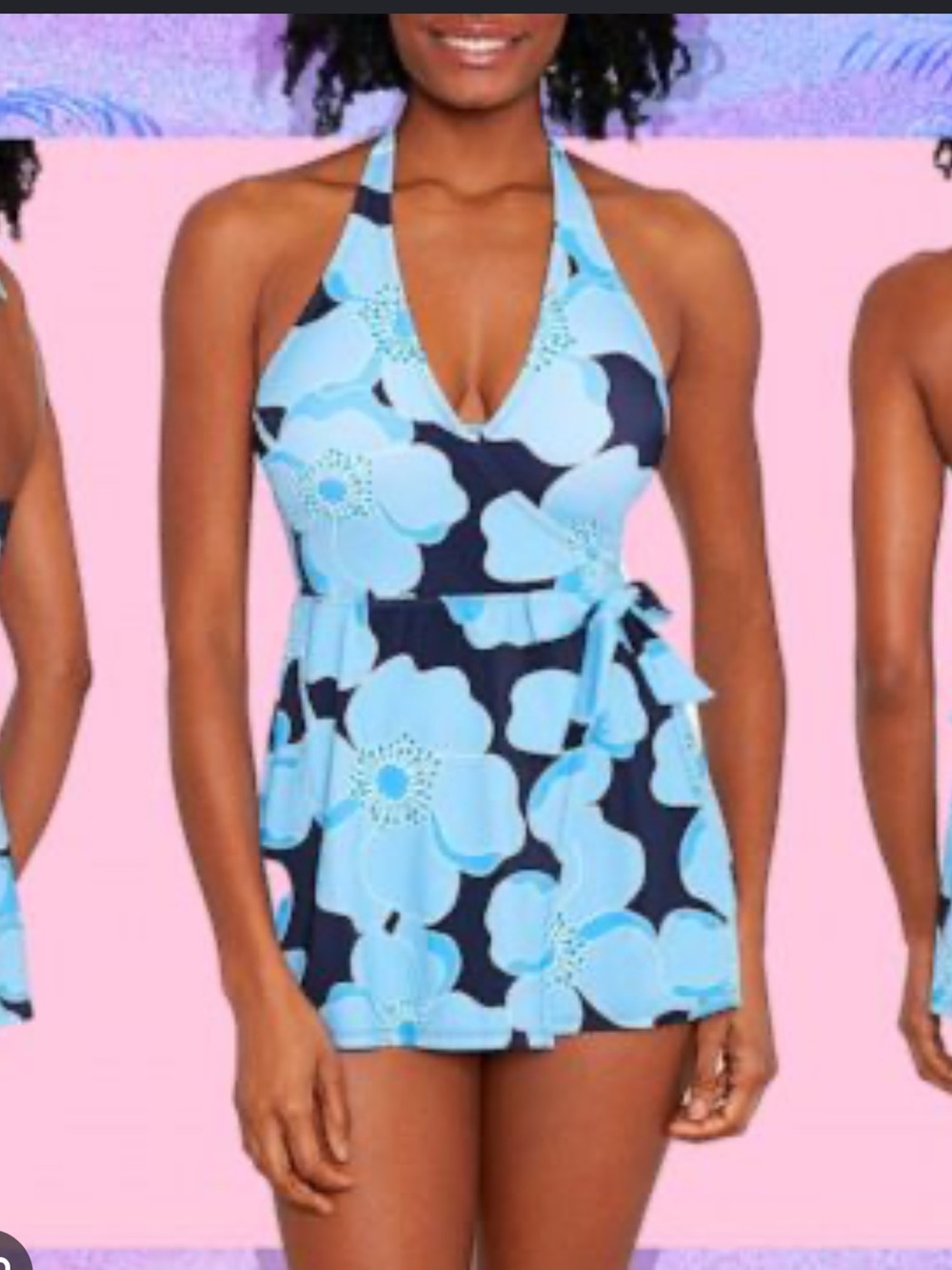 Draper James Floral Swim Dress